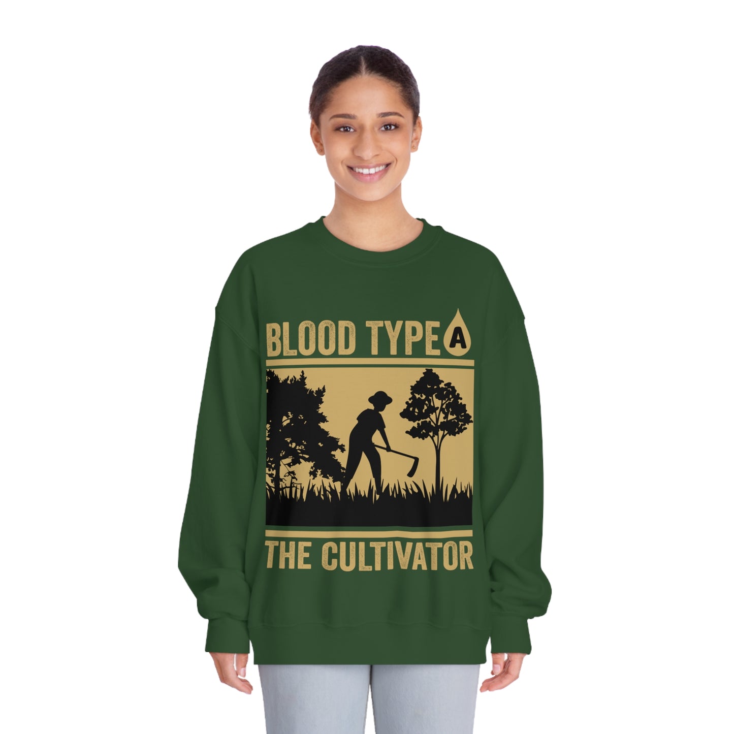 Blood Type A "The Cultivator" Crewneck Sweatshirt