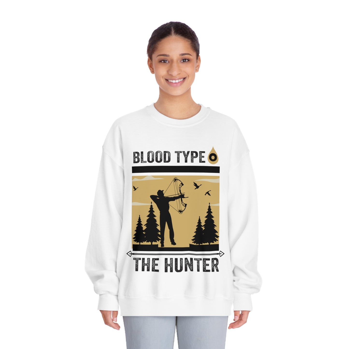 Blood Type O "The Hunter" Crewneck Sweatshirt