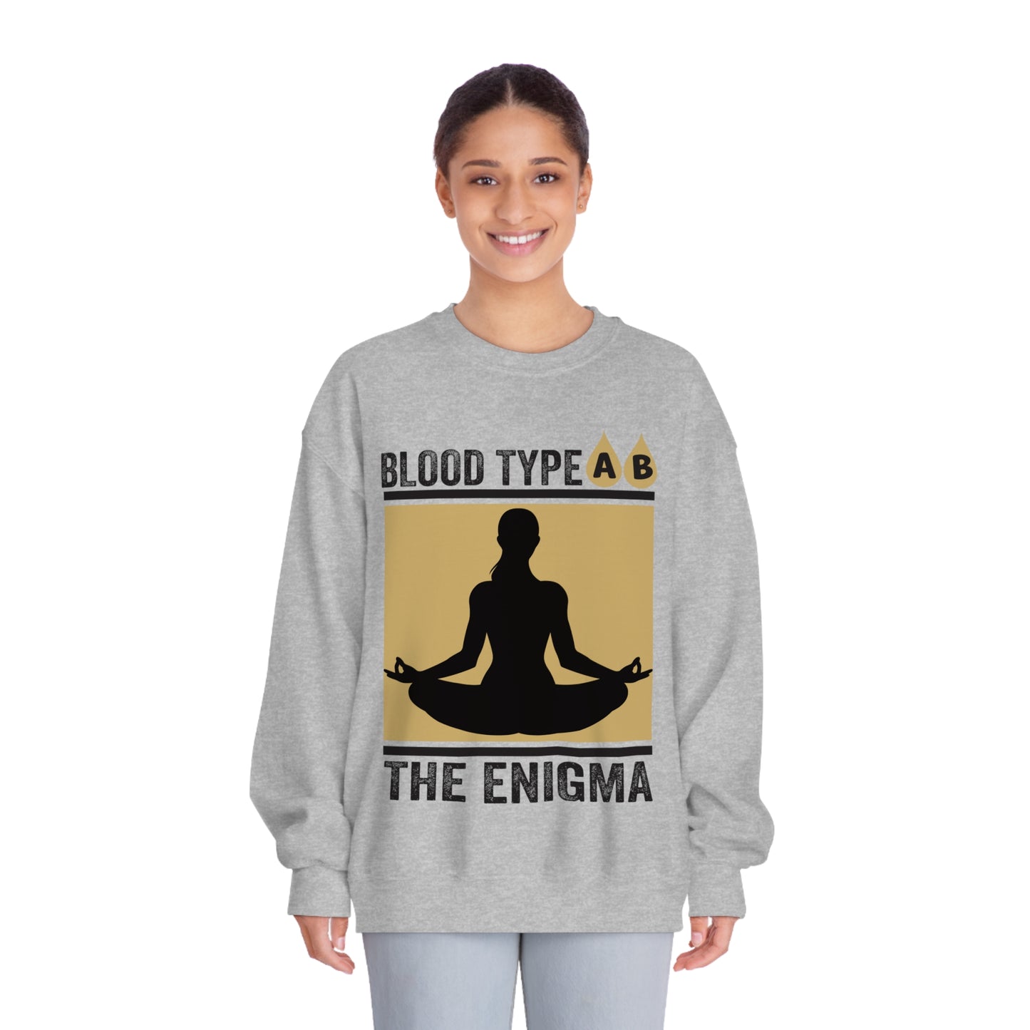 Blood Type AB "The Enigma" Crewneck Sweatshirt