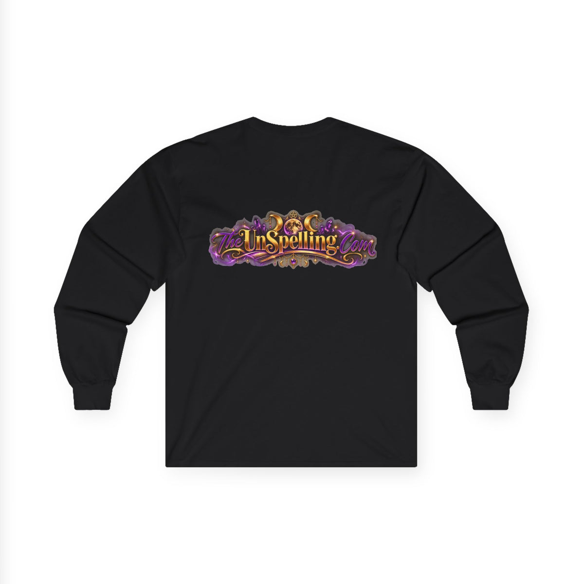 Long Sleeve Tee — "Snap Outta It!" Witchy Graphic