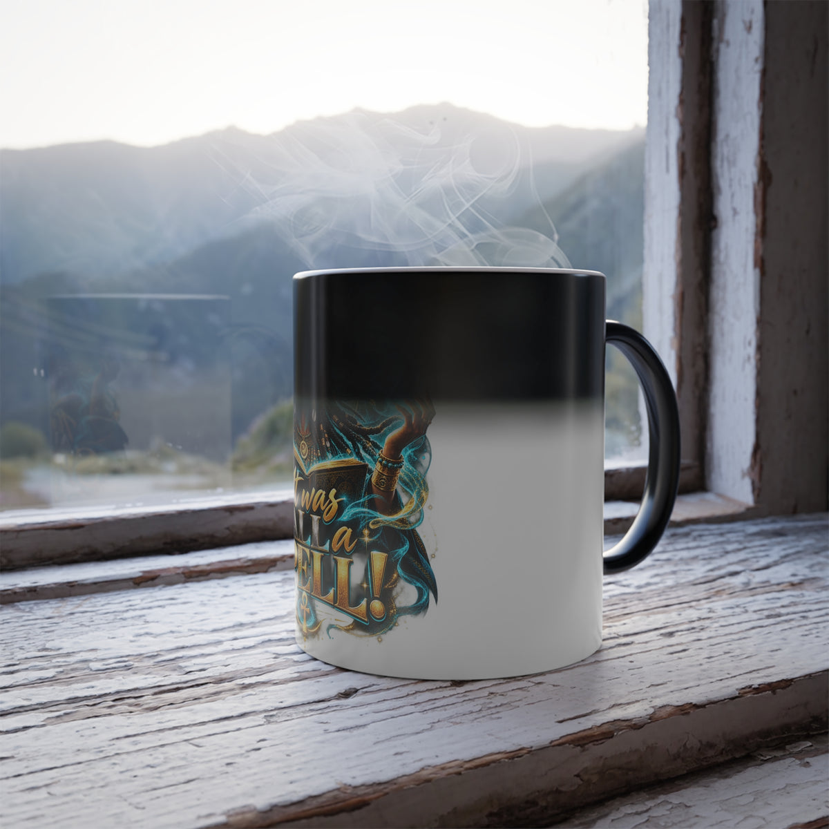 Color-Changing Mug — "It Was All a Spell" Mystic Goddess 11oz