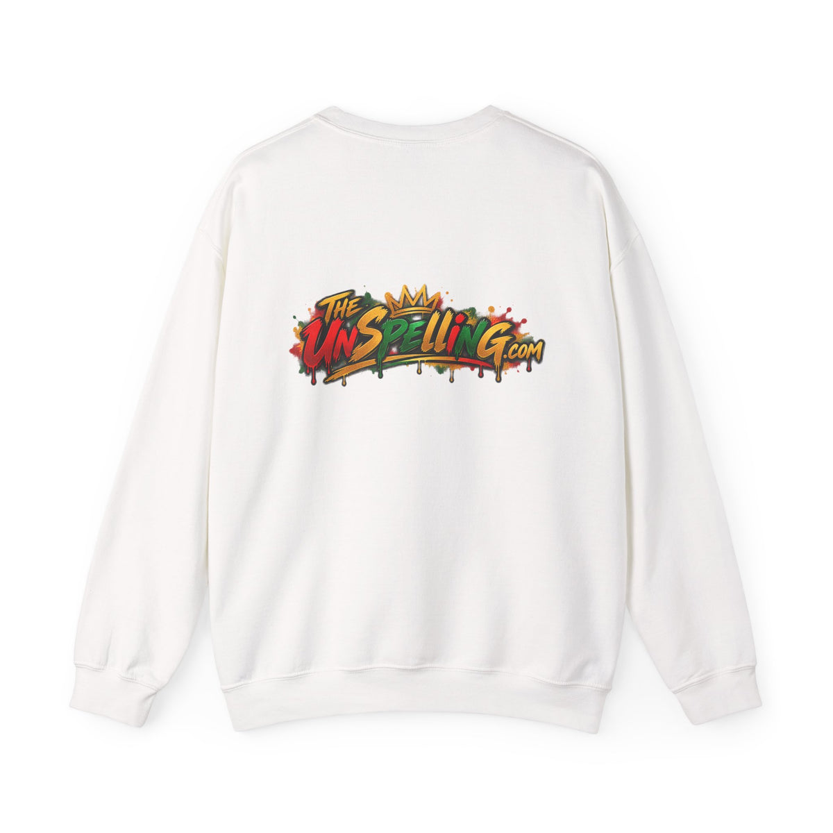 Crewneck Sweatshirt — "We Were Already Here" Urban Rasta Art