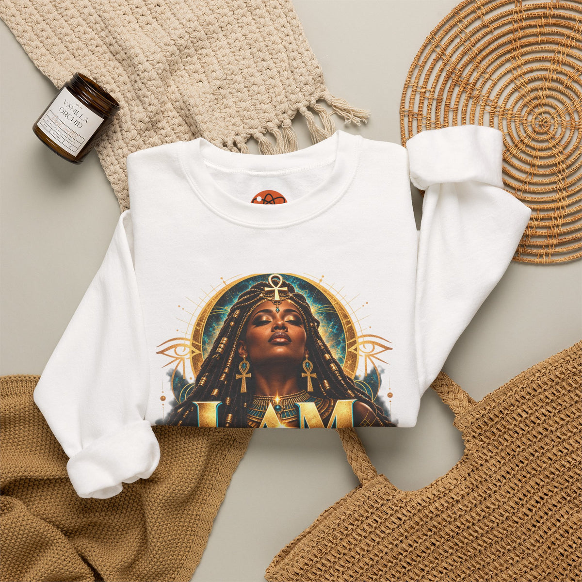"I Am Sophia" Inspirational Graphic Sweatshirt