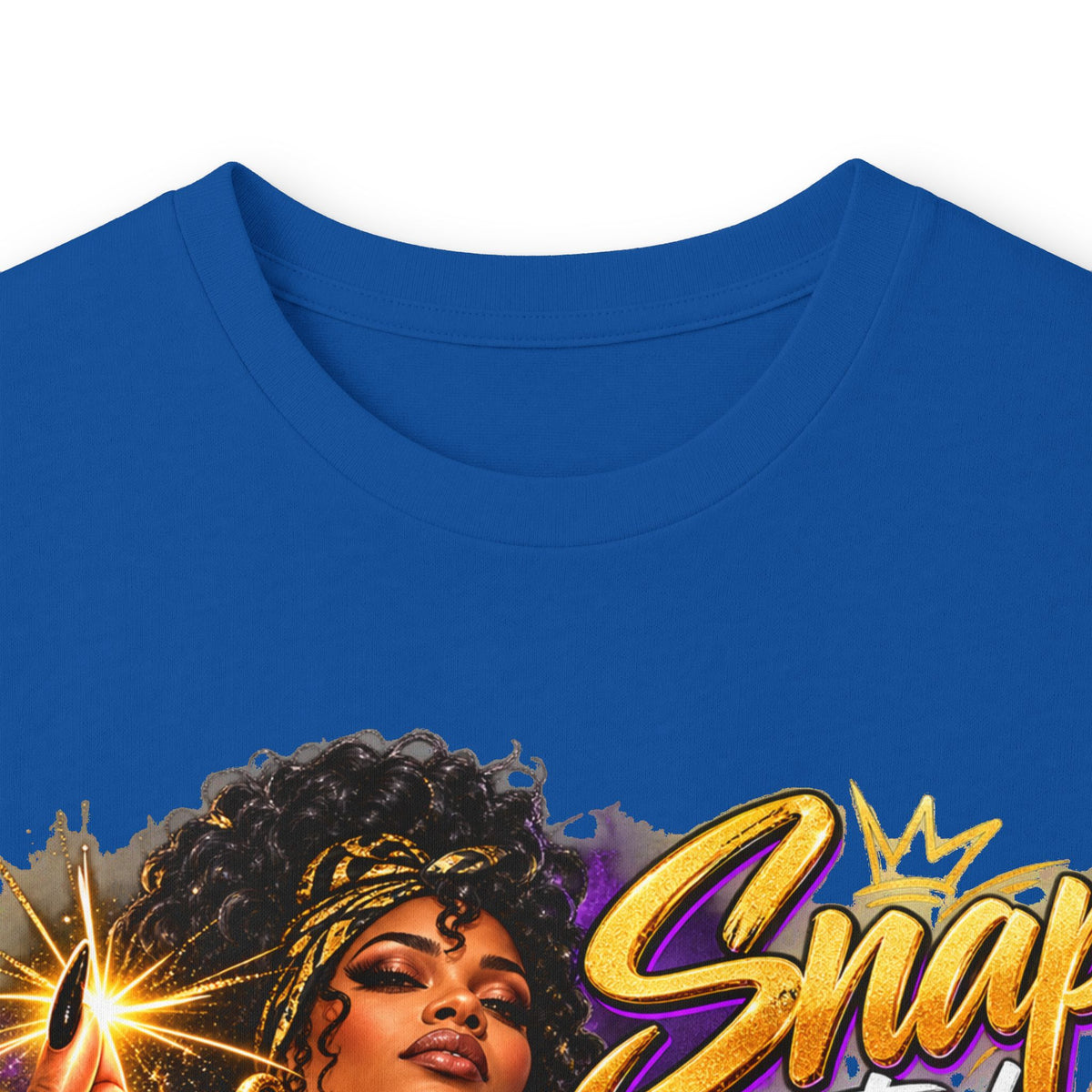 Long Sleeve Tee — "Snap Outta It!" Witchy Graphic