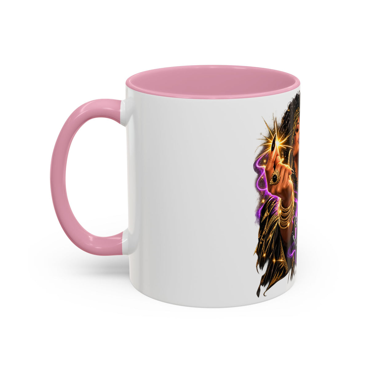 Snap Outta It! Coffee Mug – Vibrant Afro-Latina Power Graphic Mug (11oz/15oz)