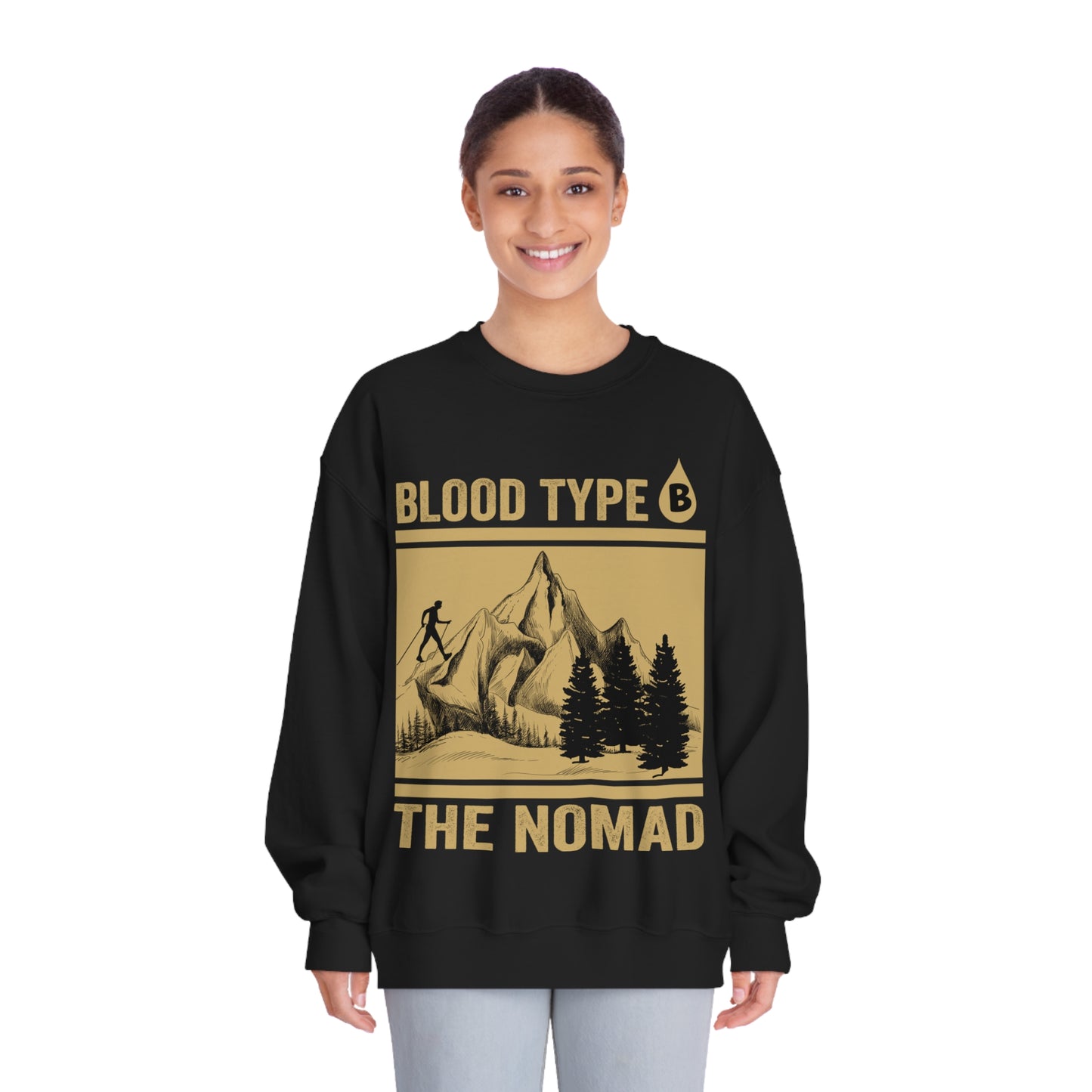 Blood Type B "The Nomad" Crewneck Sweatshirt