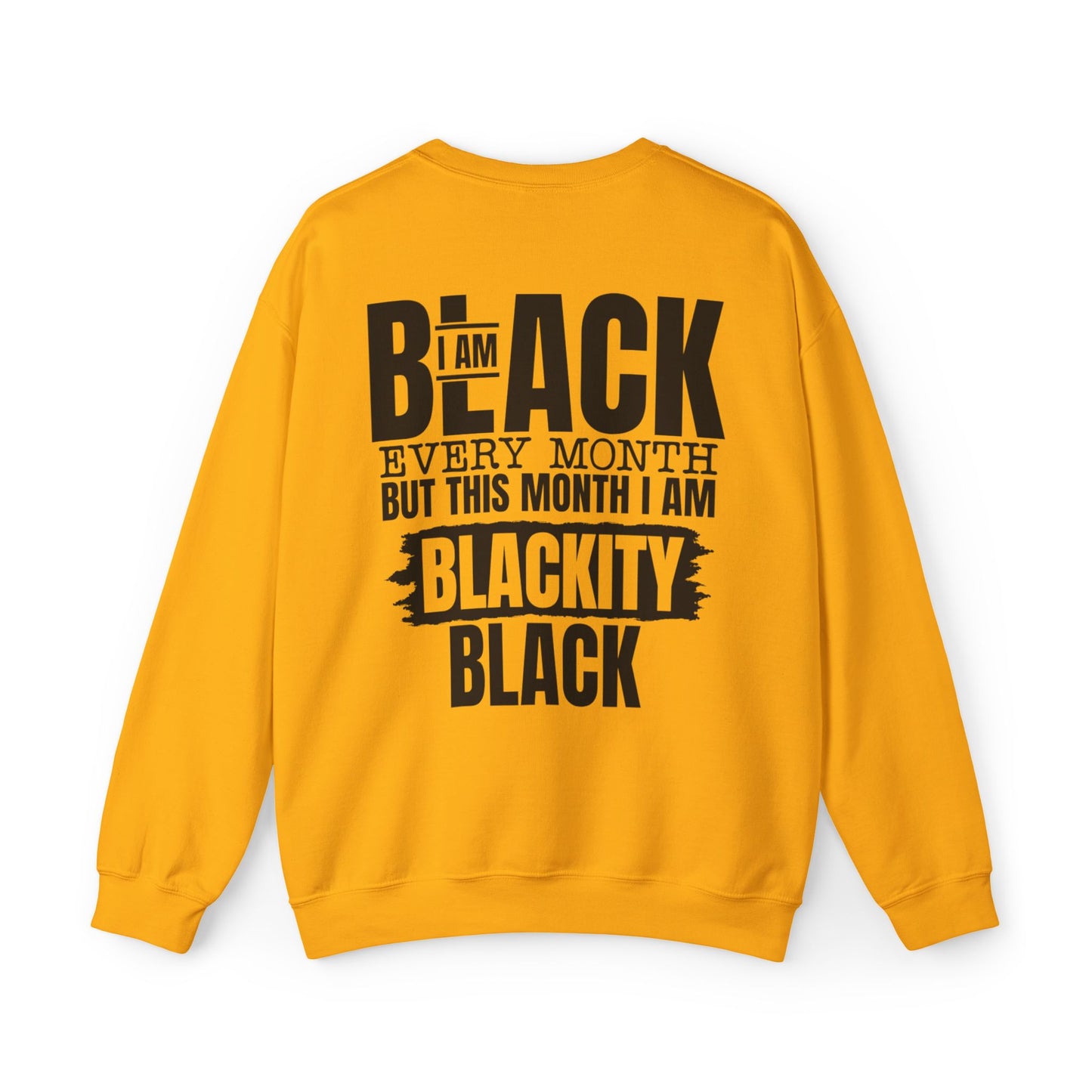 BLACKITY BLACK CREWNECK