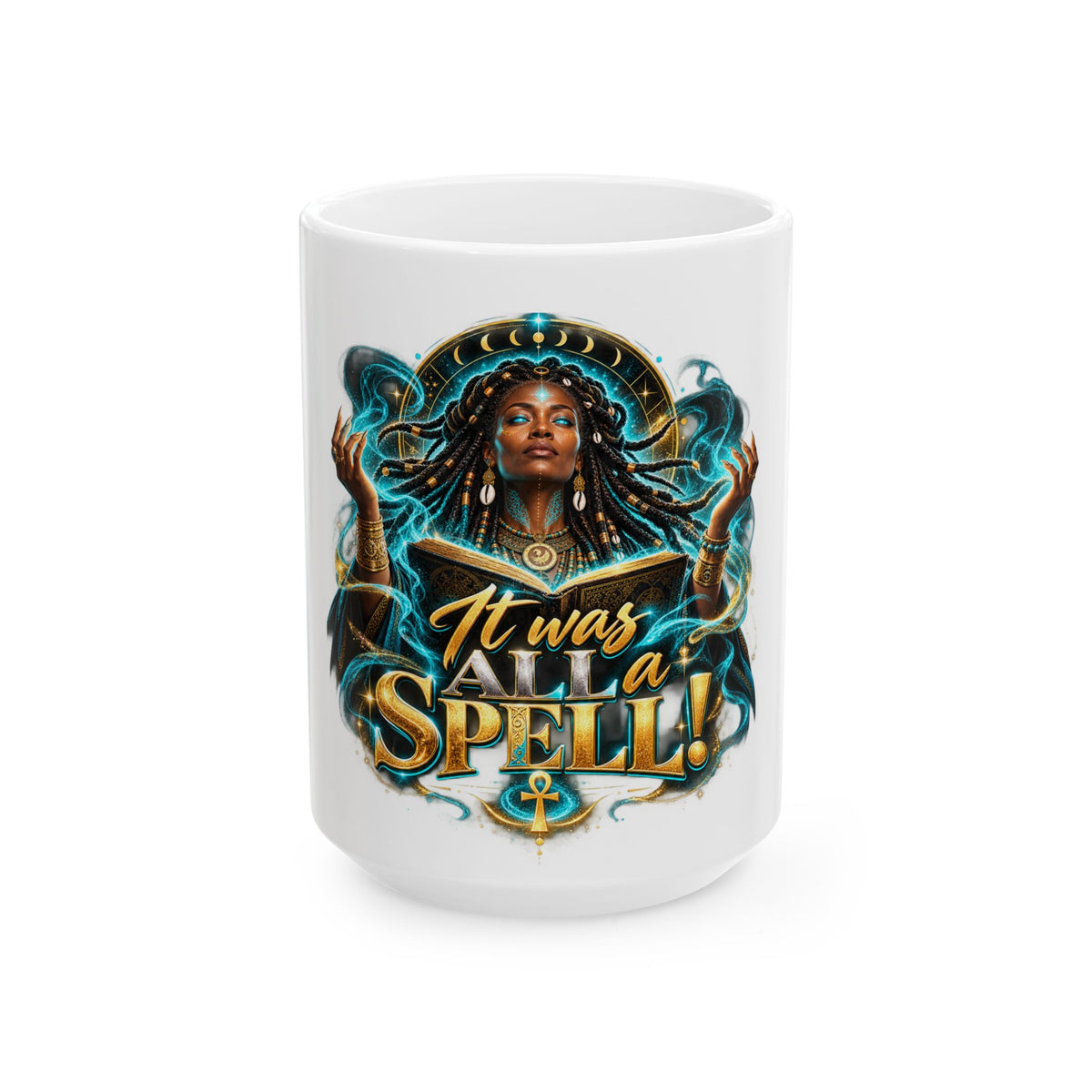 "It Was All A Spell" Witchy Ceramic Mug