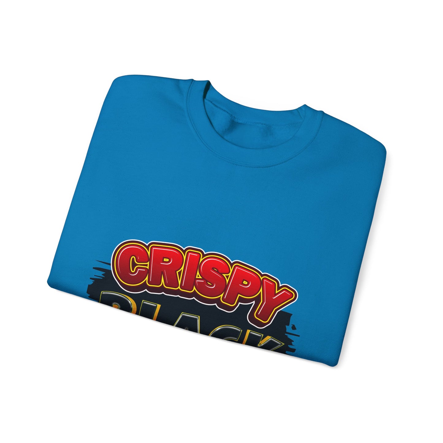 "Crispy Black" Crewneck Sweatshirt