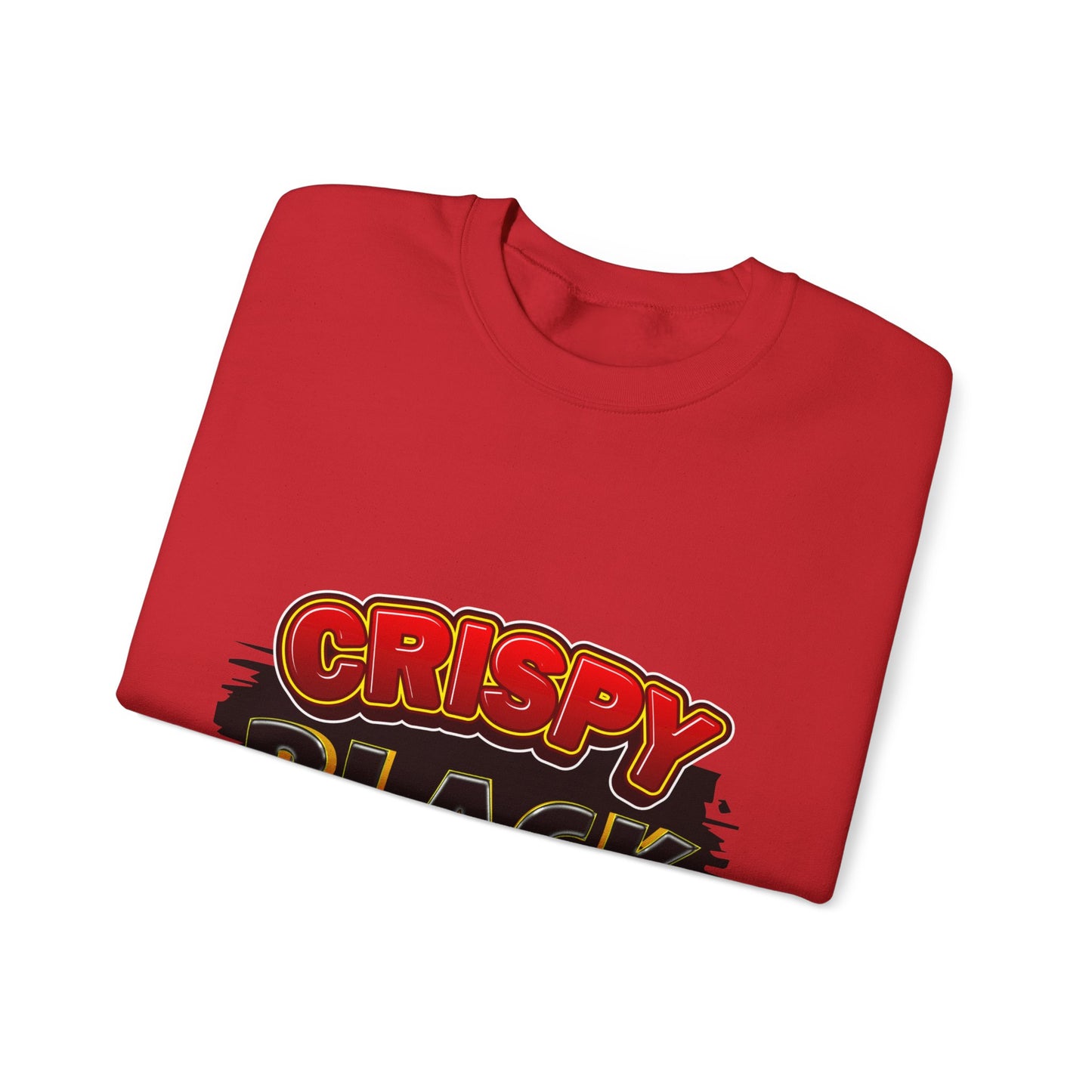 "Crispy Black" Crewneck Sweatshirt