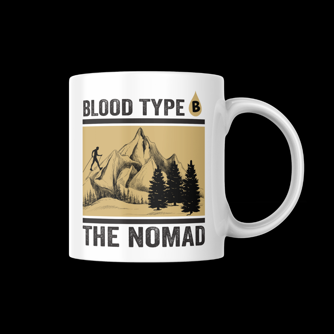 Blood Type B Jumbo Mug, 20oz