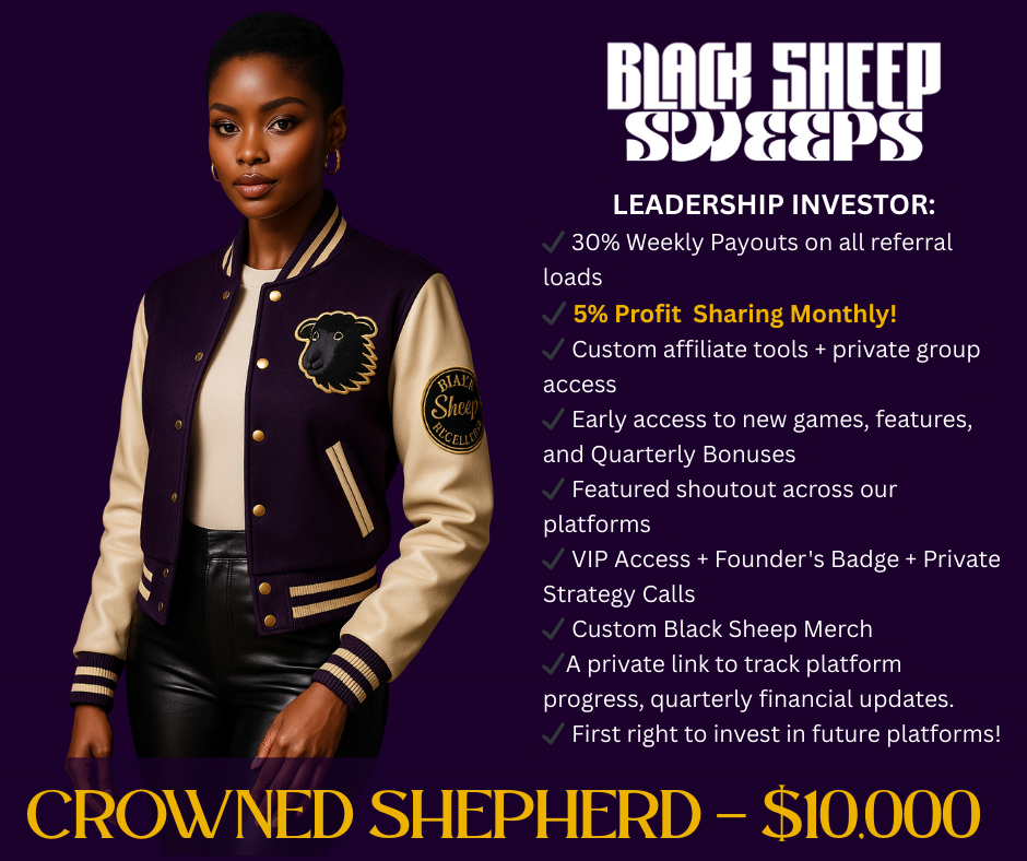 NEW YEAR "CROWNED SHEPHERD" BUY ONE/GET ONE