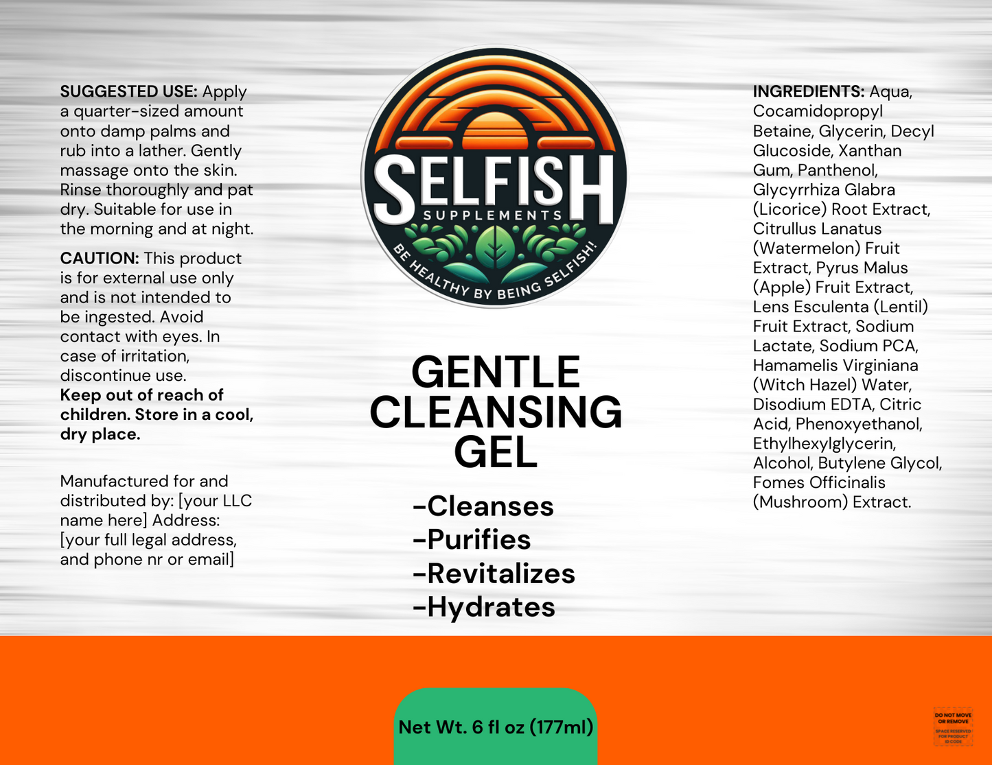 Gentle Cleansing Gel