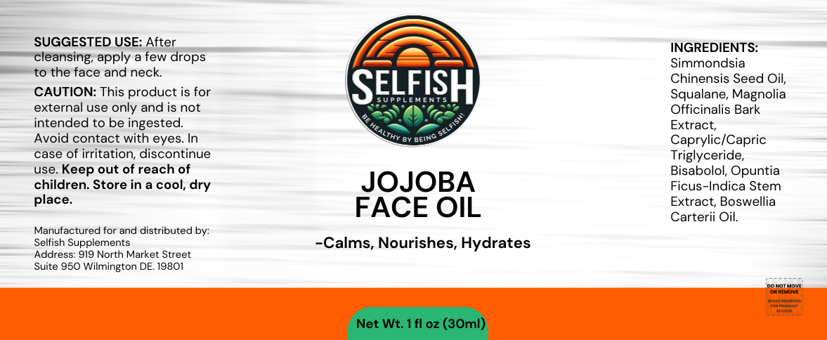 Nourishing Jojoba Face Oil