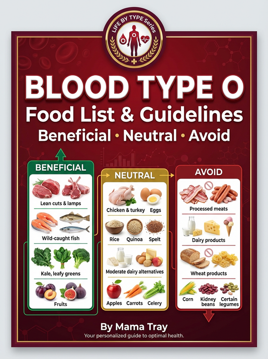 Blood Type O Food List