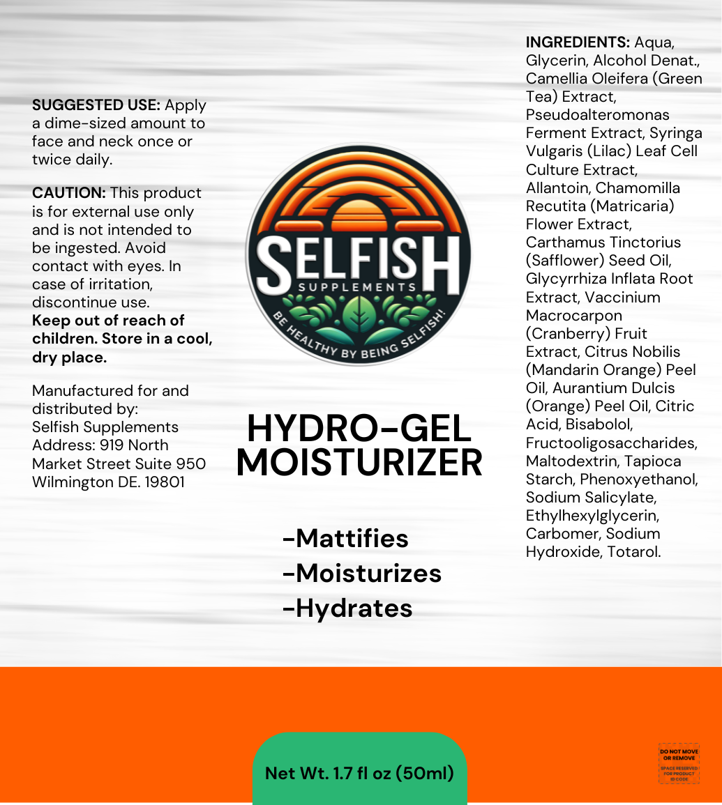 Hydro-Gel Moisturizer