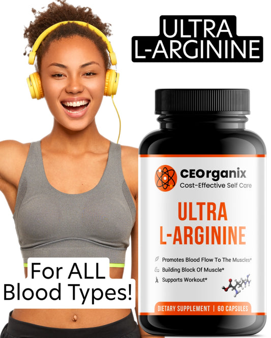 Ultra L-Arginine (BLOOD TYPE O & B!)