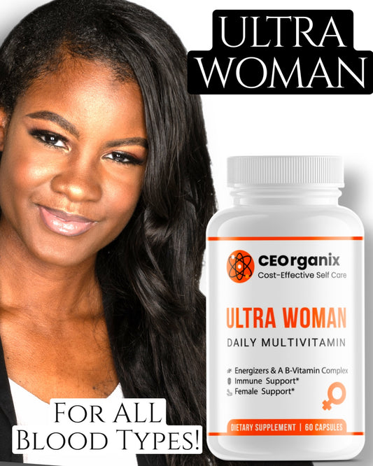 Ultra Woman - Women's Multivitamin (For Blood Types A, B, O, and AB)