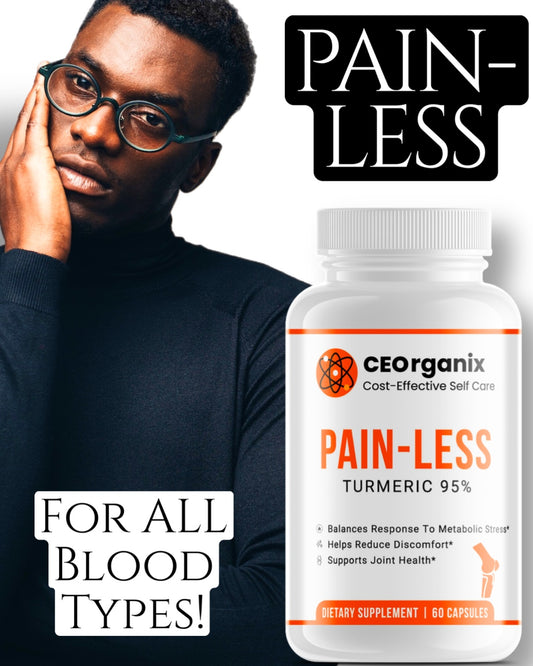 Pain-Less (For Blood Types O, B and A)