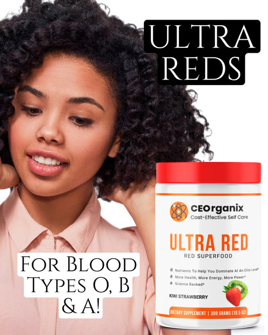 Ultra Red (For Blood Types A, B and O)