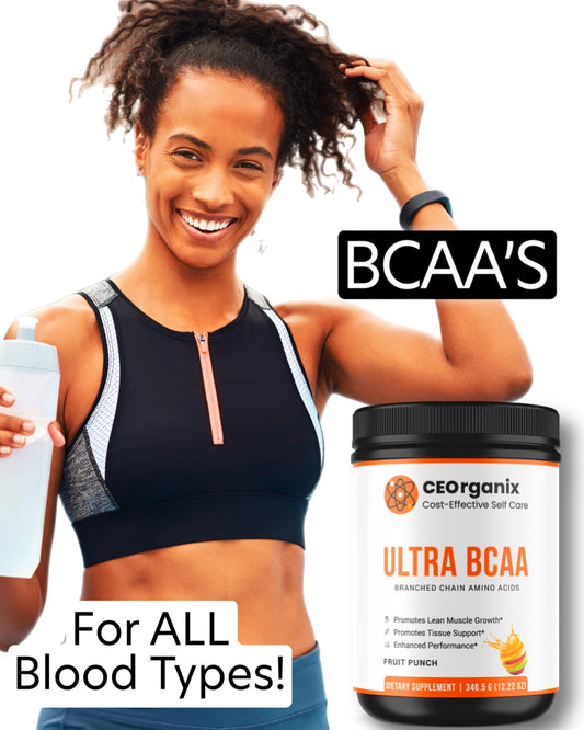 Ultra BCAA's (BLOOD TYPE O & B!)