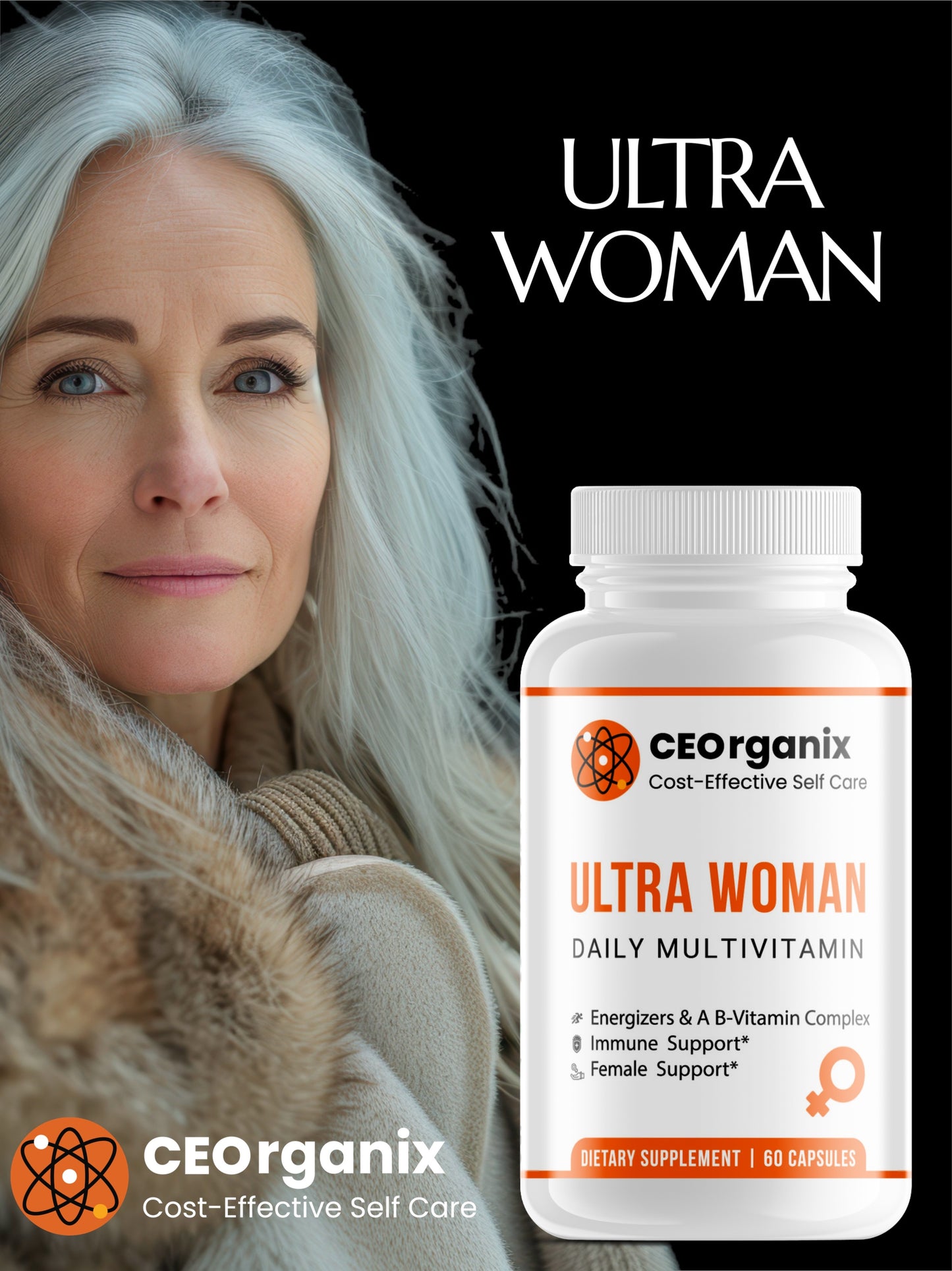 Ultra Woman - Women's Multivitamin (For Blood Types A, B, O, and AB)