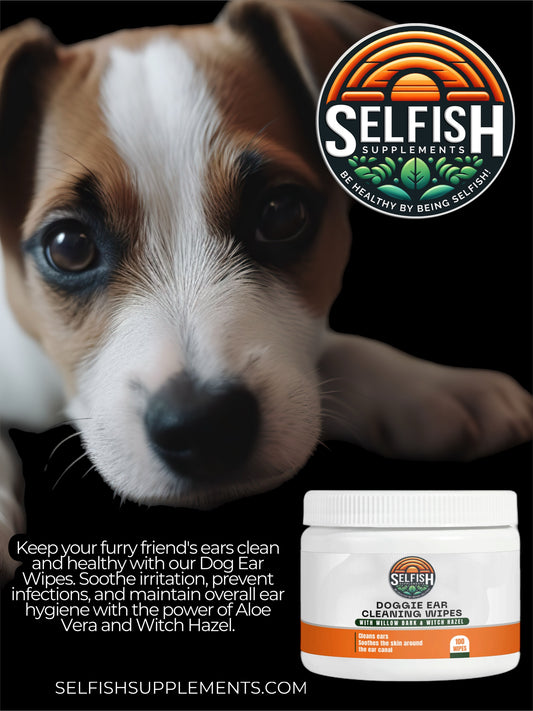 Dog Ear Cleaner Wipes