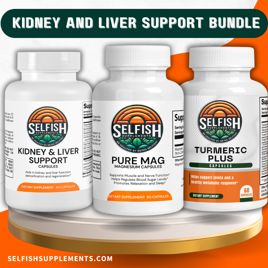 KIDNEY AND LIVER SUPPORT BUNDLE