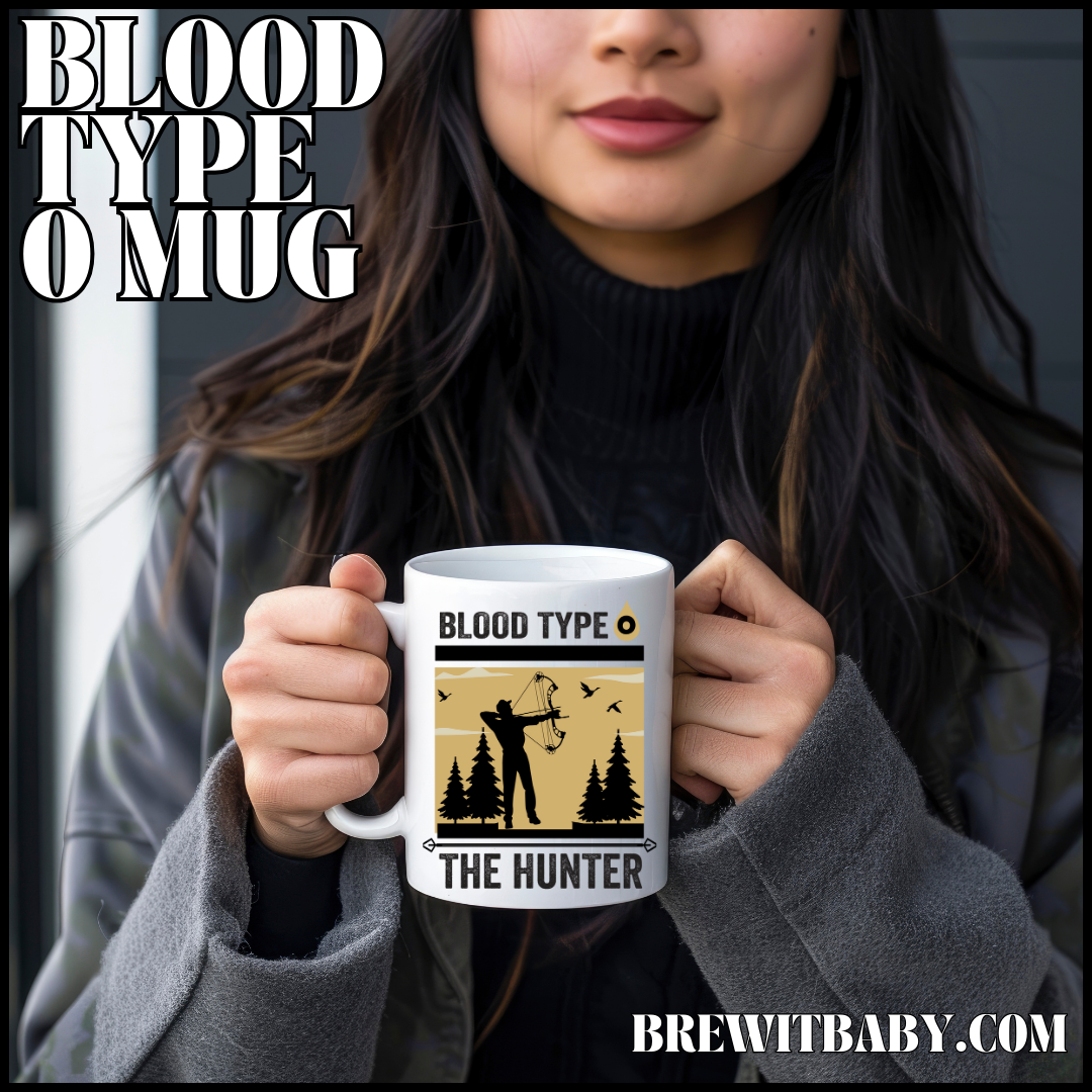 Blood Type O Jumbo Mug, 20oz