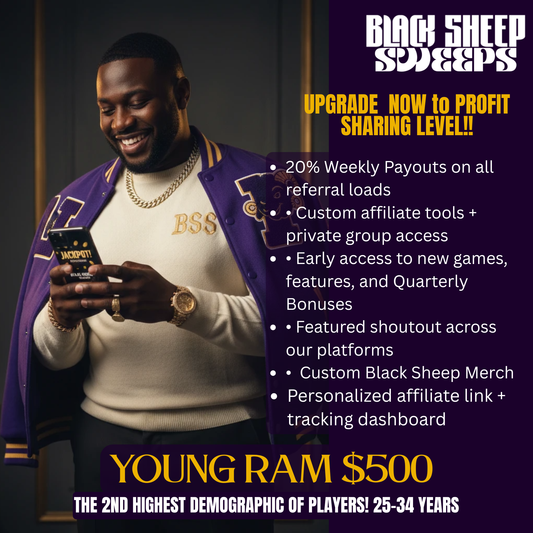 CYBER DECEMBER "YOUNG RAM" BUY ONE, GET ON FREE