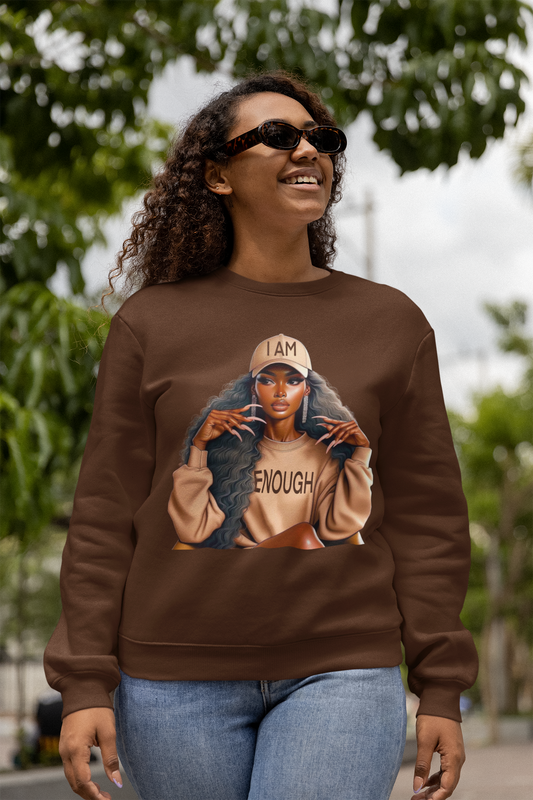 I AM ENOUGH Unisex Heavy Blend™ Crewneck Sweatshirt