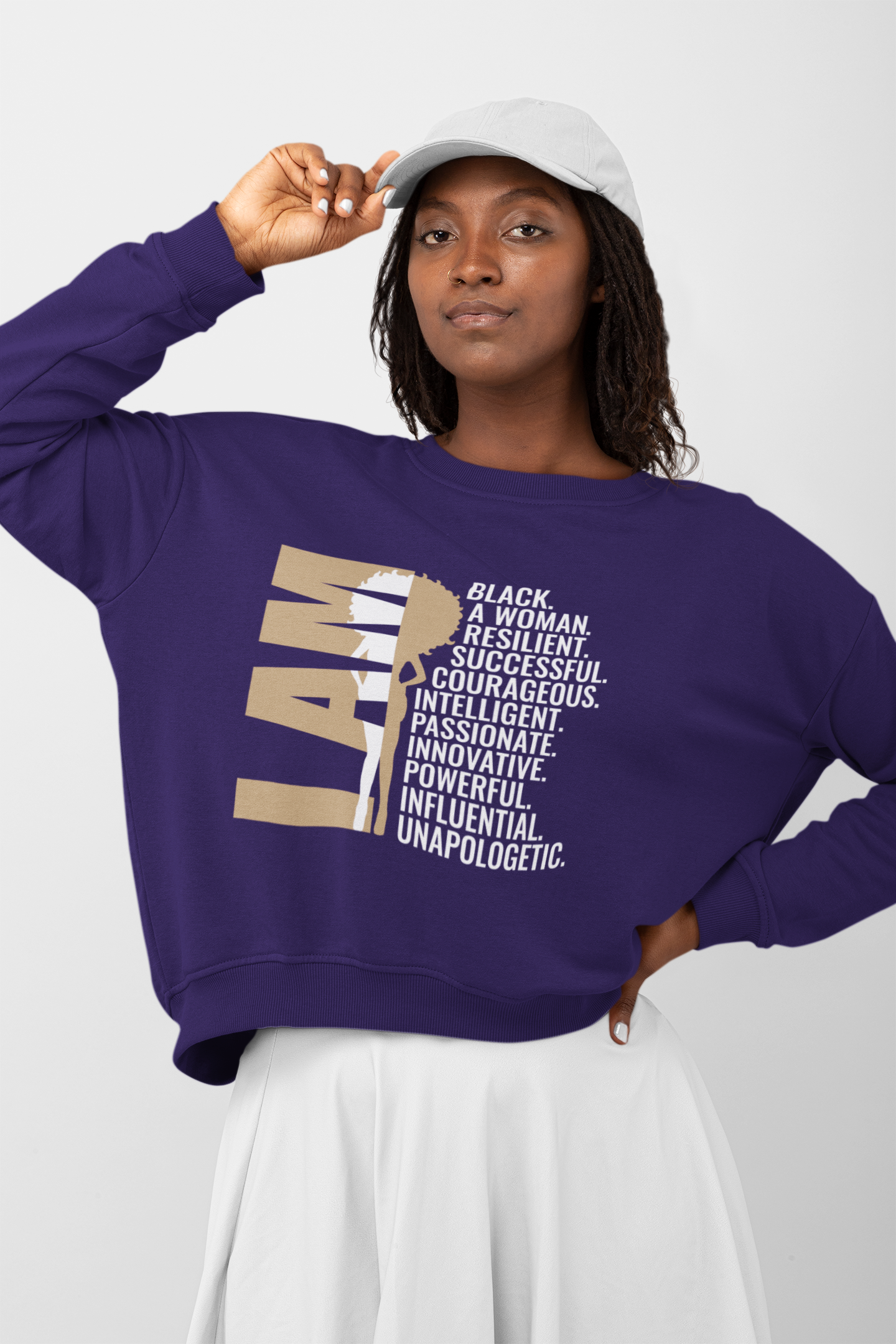 I AM A BLACK WOMAN Sweatshirt