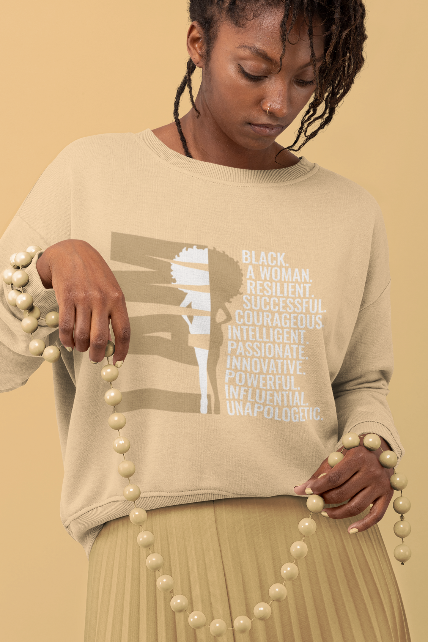 I AM A BLACK WOMAN Sweatshirt