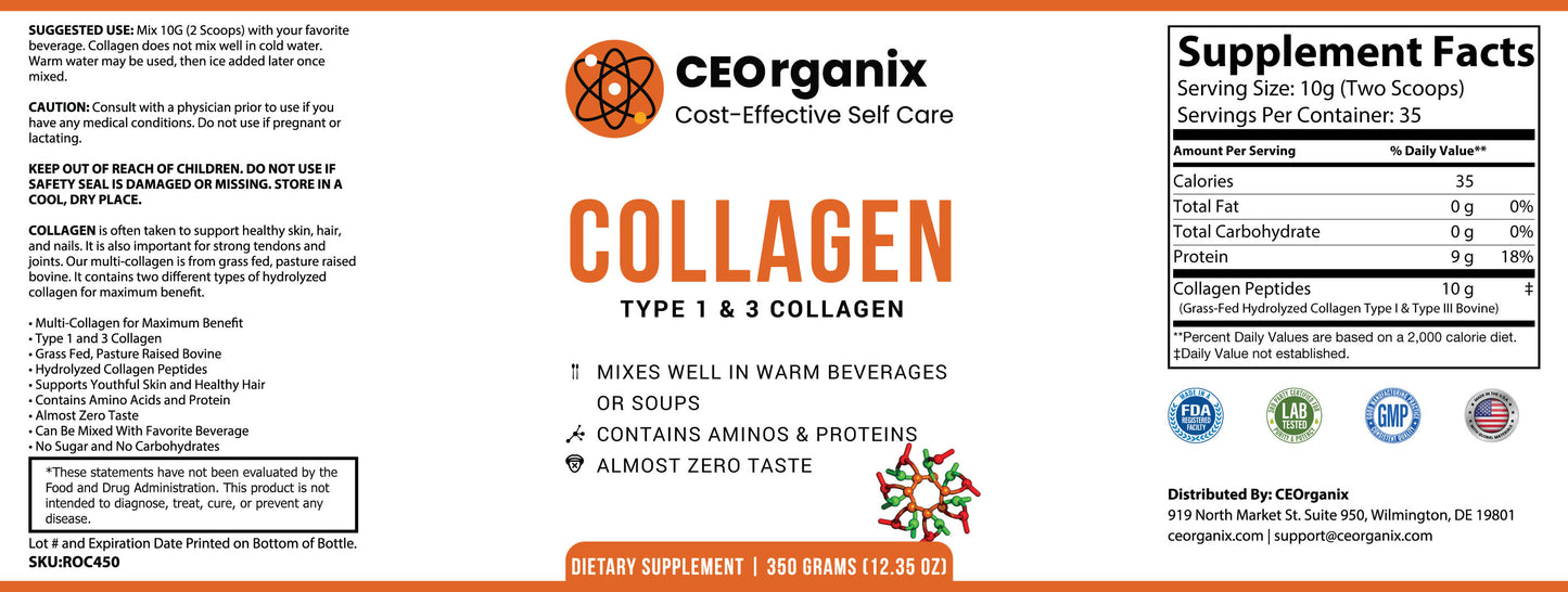 Collagen (For Types B and O)