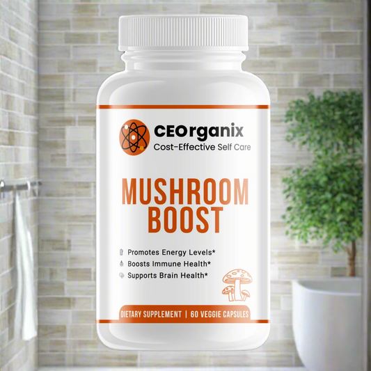 Mushroom Boost! (For Blood Types A, B, O and AB)