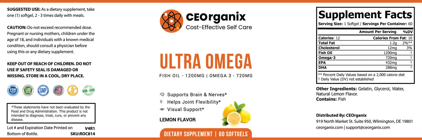 Ultra Omega (For Blood Types A, B, O, and AB)