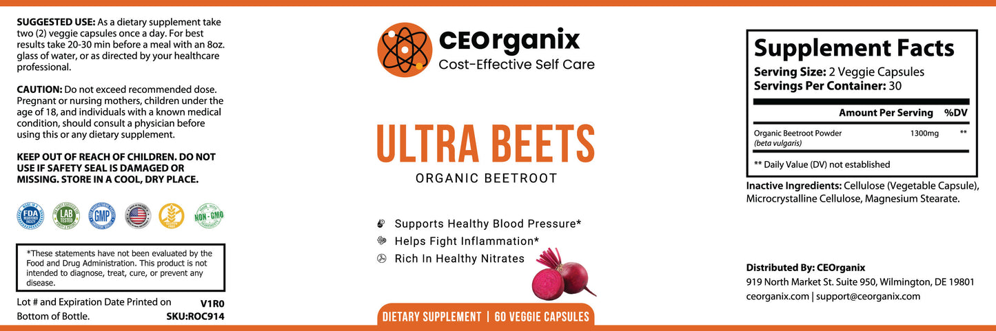 Ultra Beets (For Blood Types A,B, O, and AB)