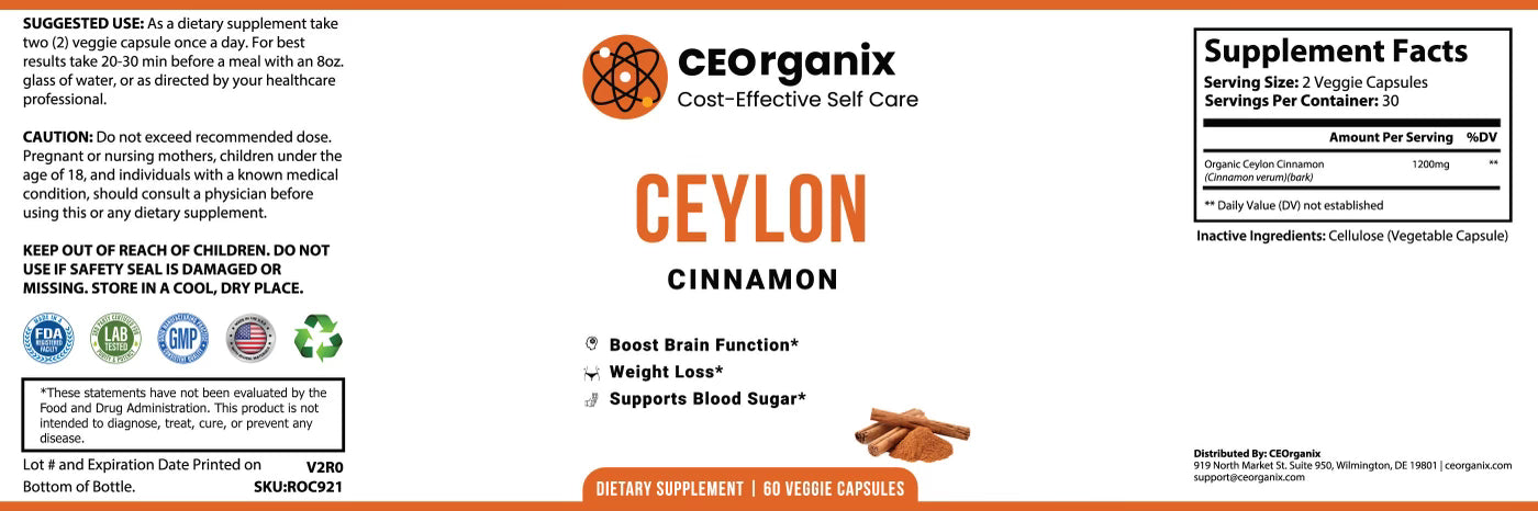 Ceylon Cinnamon (For ALL Blood Types!)